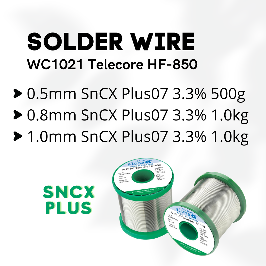 Solder Wire - ALPHA Telecore HF-850