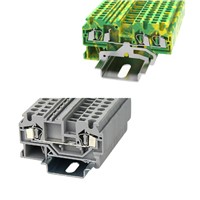 Spring Cage Type DIN Rail Terminal Blocks