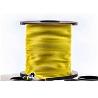 16AWG UL1007 26C/0.254mm OD2.4mm Yellow Wire 100m