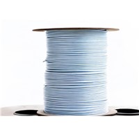 16AWG UL1007 26C/0.254mm OD2.4mm White Wire 100m