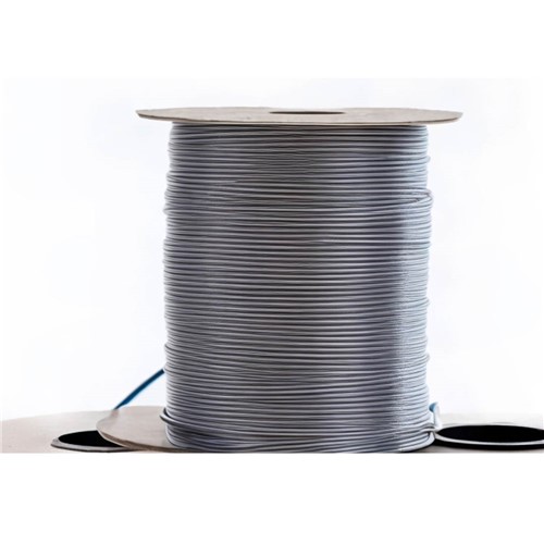 16AWG UL1007 26C/0.254mm OD2.4mm Grey Wire 100m