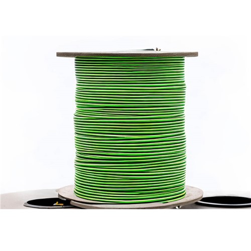 16AWG UL1007 26C/0.254mm OD2.4mm Grn/Yel Wire 100m