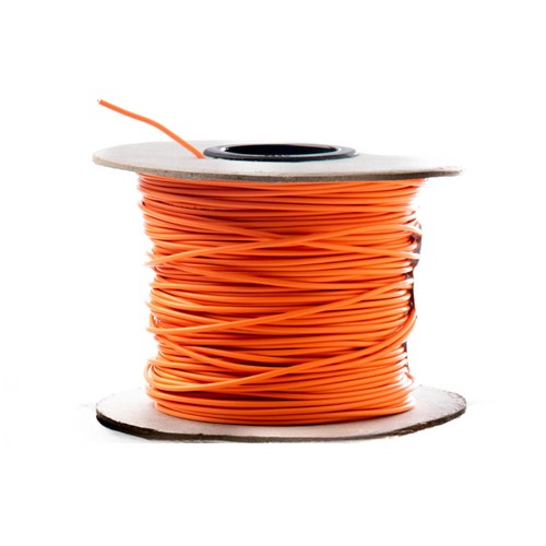 18AWG UL1007 34C/0.178mm OD2.1mm Orange Wire 100m