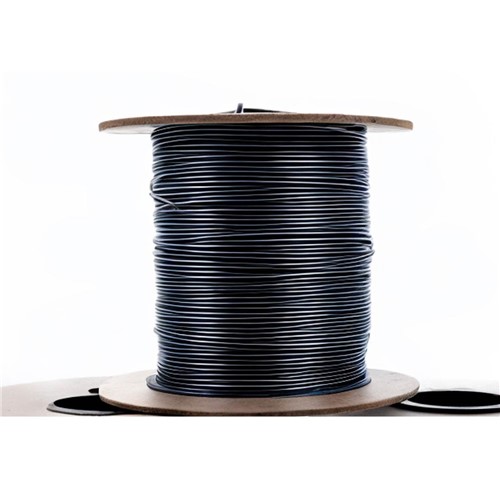 20AWG UL1007 21C/0.178mm OD1.8mm Black Wire 100m