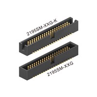 2195SM-10G-CR 10 Way 1.27mm Box Header 2x5P SMT