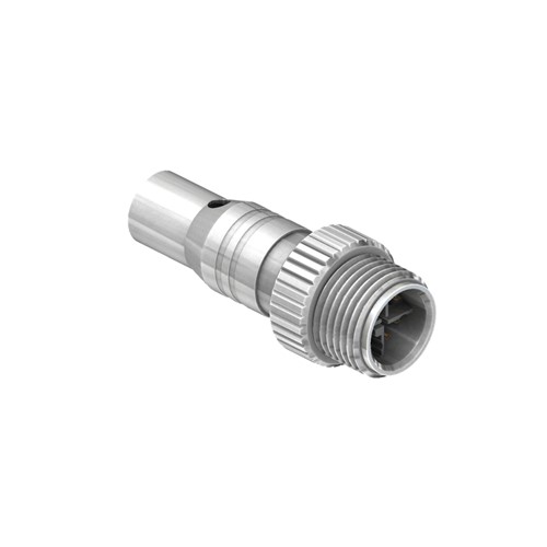 M12 8P Straight Male Solder-Type Connector