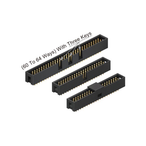 2316S-12G 12 Way Vertical Box Header Dip Type