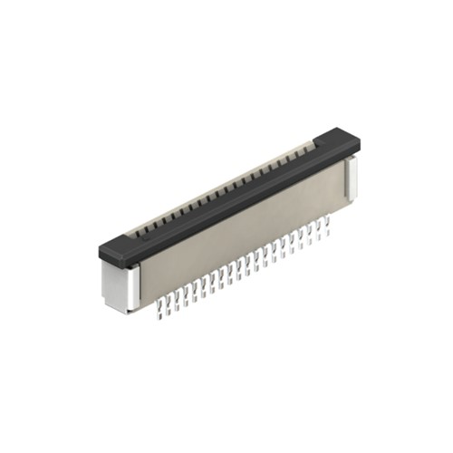 13 Way 1.00mm FPC R/A Connector Top Contact Type