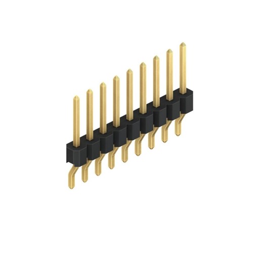 2211R-02G-SM 2 Way 2.54mm Single Pin Header SMT