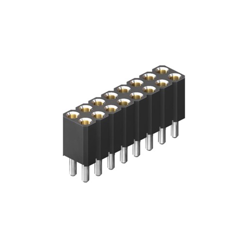 6803S-10 10 Way 2.54mm Dual Row PCB Socket 2x5P