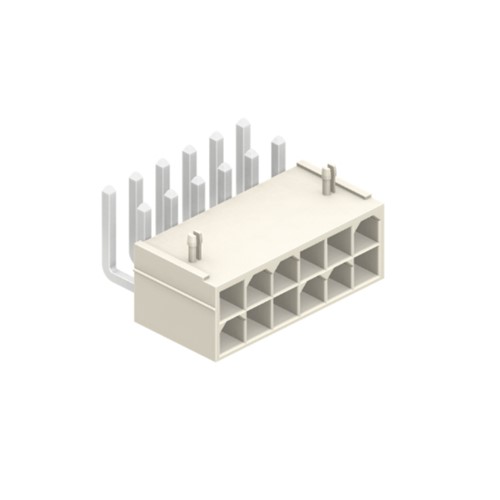 2 Way 4.20mm Horizontal Header with Peg 2x1P GWT