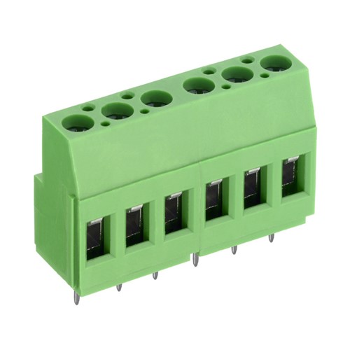 AKZ700/4 4 way 10.16 Vertical Terminal Block