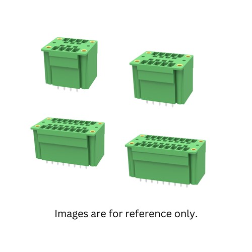 15EDGVHM-3.81-04 4 way 3.81 Vertical Header