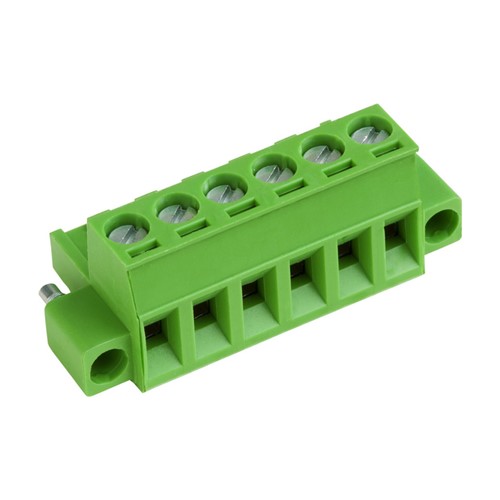 AKZ950/3F 3 way 5.08 Flanged Plug Terminal Block