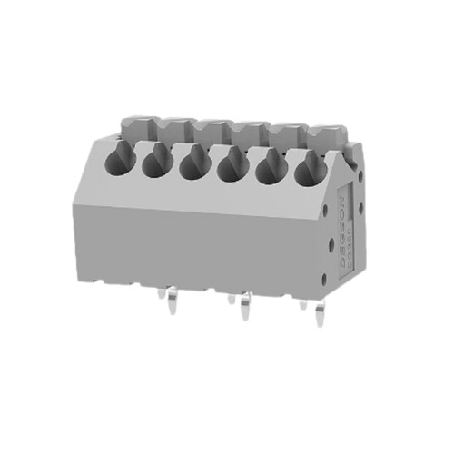 DG250-3.5-06 6 way 3.5 45 degree Terminal Block