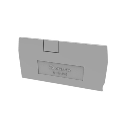 Feed Through DIN Rail T/Block Grey 0.14-1.5mm2