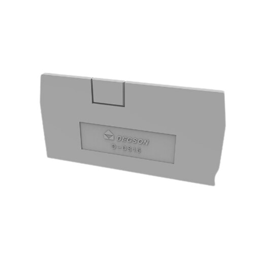 DS1.5 DS1.5-PE DIN Rail T/Block End Plate