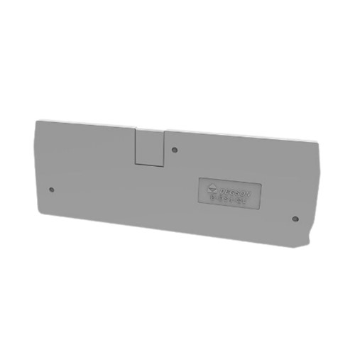 DS4-QU DS4-QU-PE DIN Rail T/Block End Plate