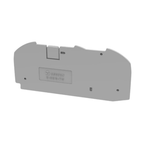 DS6-TW DIN Rail T/Block End Plate