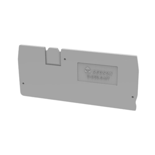 DS2.5-MT DIN Rail T/Block End Plate