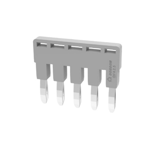 DC2.5 5 Way Top Bridge DIN Rail T/Block