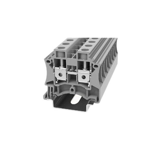 Feed Through DIN Rail T/Block Grey 0.5-10mm2