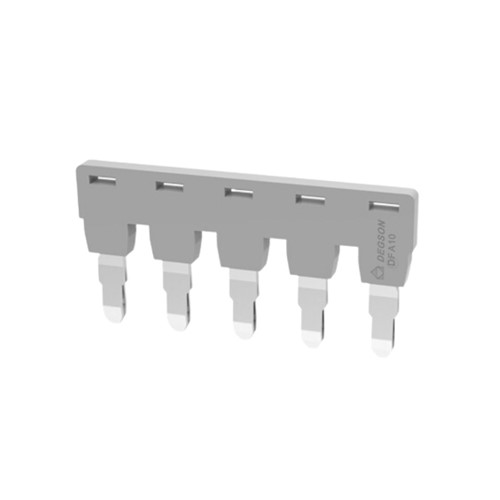 DC10 5 Way Top Bridge DIN Rail T/Block