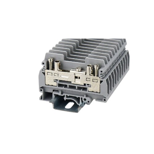 Current Testing DIN Rail T/Block Grey