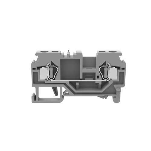 Feed Through DIN Rail T/Block Grey 0.2-4mm2