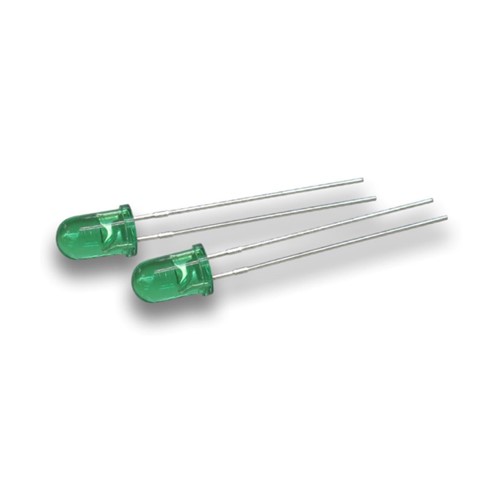 L-53GT 5mm Green Transparent 60mcd@10mA 30' LED