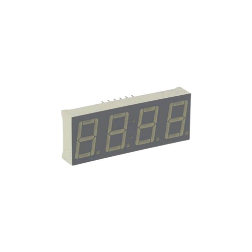 CA56-12SRWA 0.56" QUAD 7 Segment Red Display